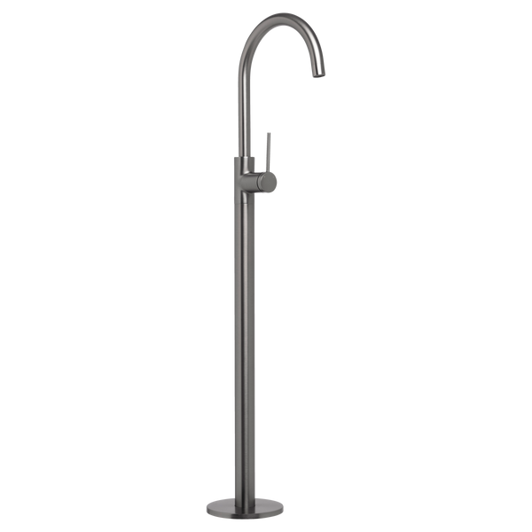Venezia Freestanding Bath Filler Brushed Gunmetal