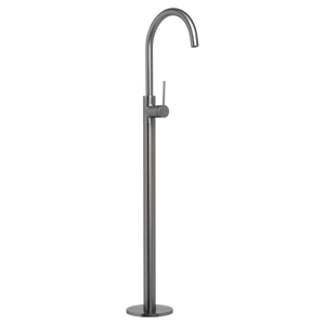 Venezia Freestanding Bath Filler Brushed Gunmetal - Brushed Gunmetal