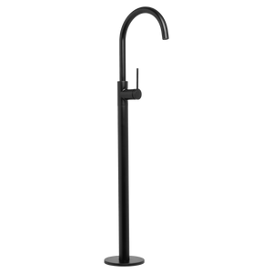 Venezia Freestanding Bath Filler Matte Black - Matte Black