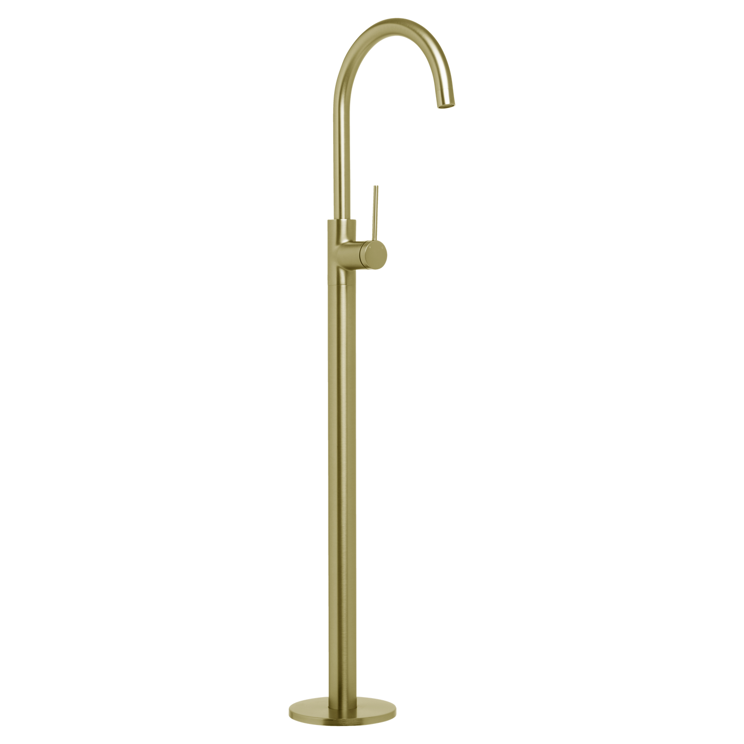 Venezia Freestanding Bath Filler Brushed Brass Gold