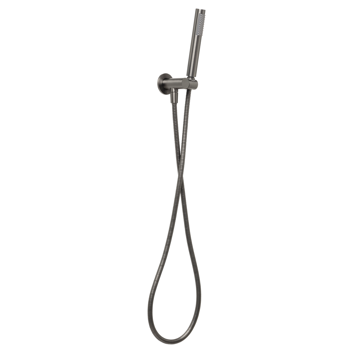 Venezia Hand Shower With Wall Bracket Brushed Gunmetal