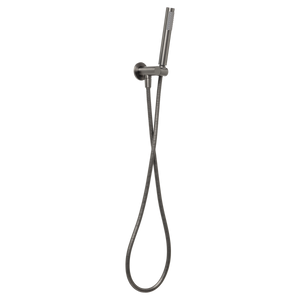 Venezia Hand Shower With Wall Bracket Brushed Gunmetal - Brushed Gunmetal