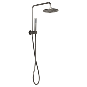 Venezia Short Twin Shower Brushed Gunmetal - Brushed Gunmetal