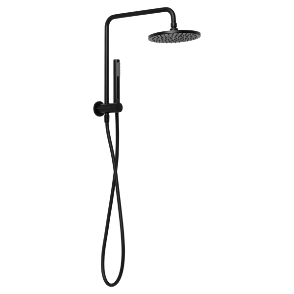Venezia Short Twin Shower Matte Black