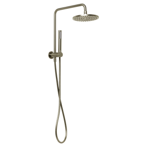 Venezia Short Twin Shower Brushed Nickel - Brushed Nickel