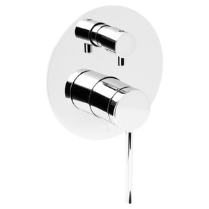 Venezia Shower Mixer With Diverter Chrome - Chrome