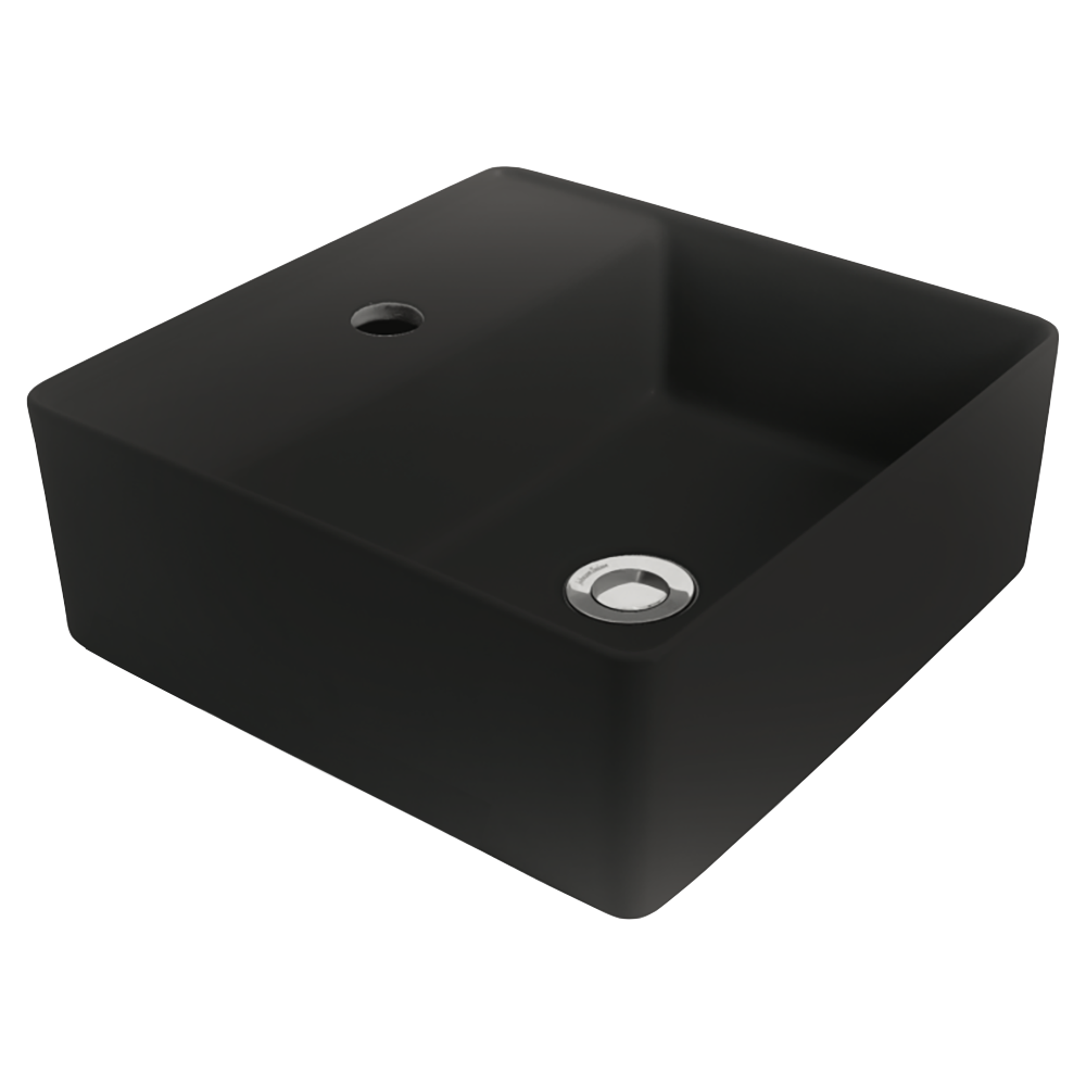 Venezia Graphite Square Countertop Basin