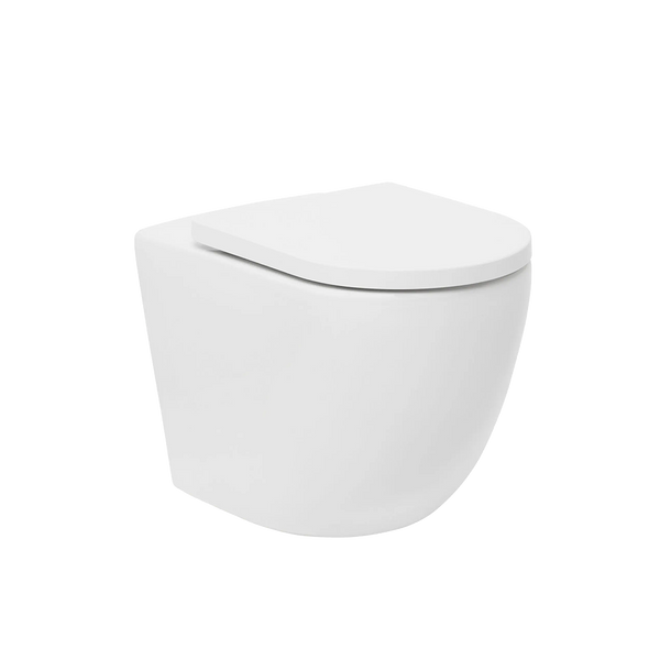 Gemelli Wall Faced Rimless Pan with Seat