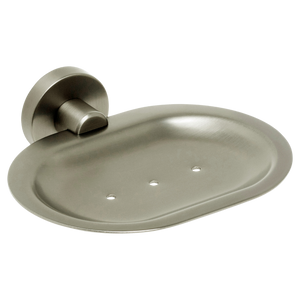 Venezia Soap Dish Brushed Nickel - Brushed Nickel