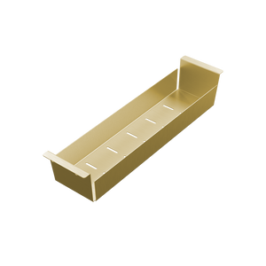 Arthur Slimline Colander Brushed Brass Gold - Brushed Brass Gold