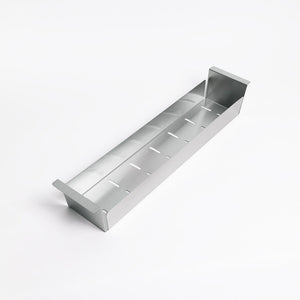 Theo 500 Slimline Colander Brushed Stainless Steel - Brushed Stainless Steel