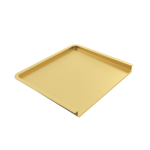 Aiden Portable Drain Board Brushed Brass Gold - Brushed Brass Gold