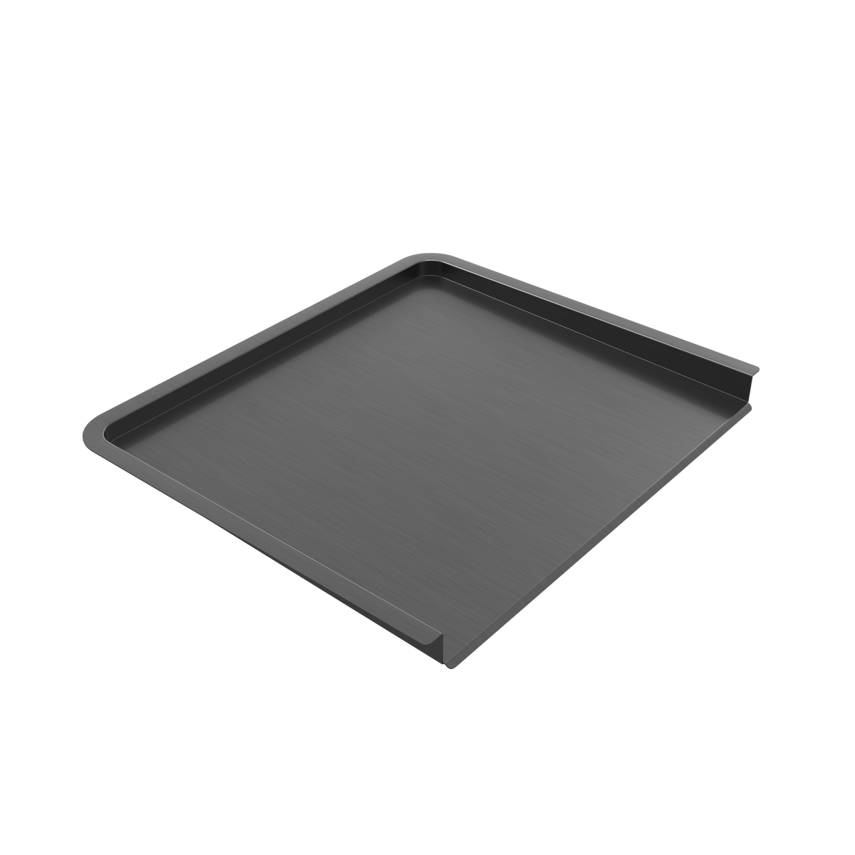 Aiden Portable Drain Board Brushed Gunmetal