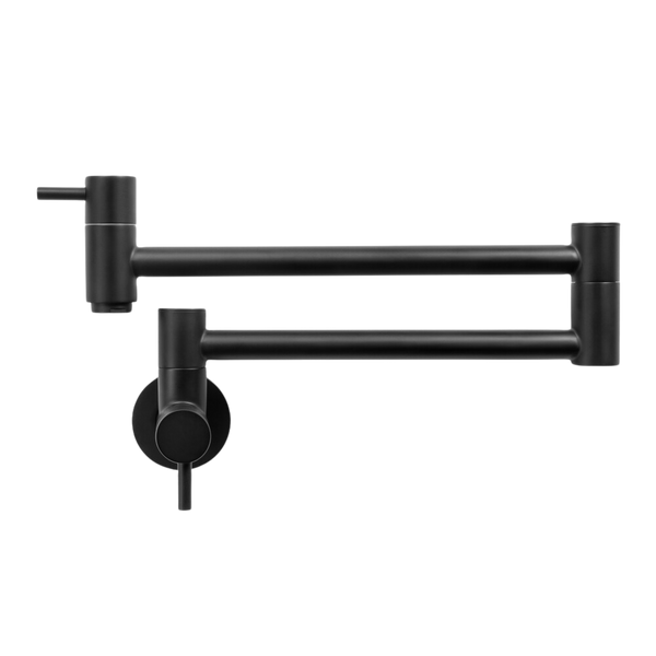 Winslow Wall Pot Filler Matte Black