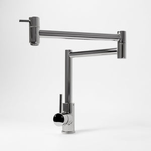 Barbara Bench Pot Filler Chrome - Chrome