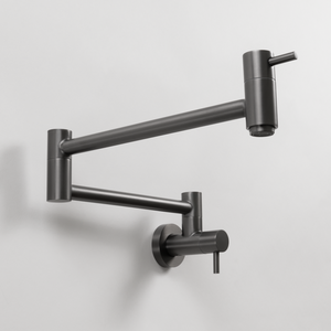 Winslow Wall Pot Filler Brushed Gunmetal - Brushed Gunmetal