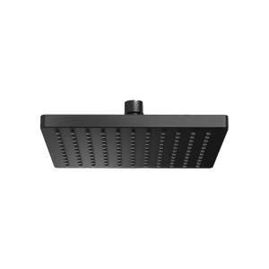 Lexi Shower Rose 200mm Square Matte Black - Matte Black