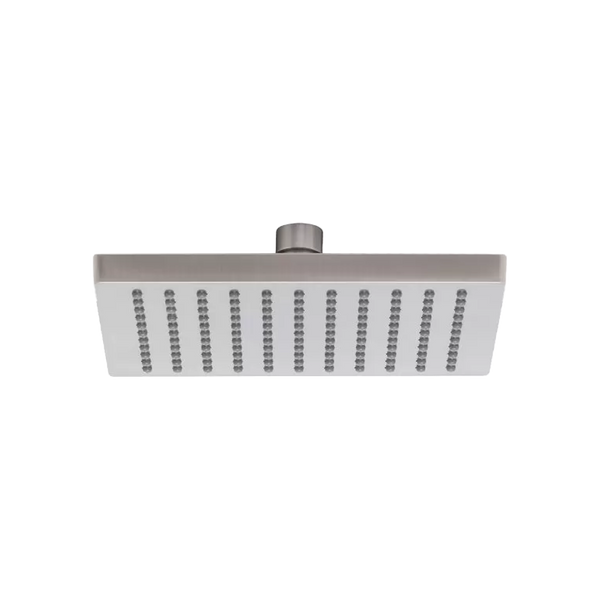 Lexi Shower Rose 200mm Square Brushed Nickel