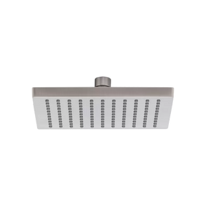 Lexi Shower Rose 200mm Square Brushed Nickel - Brushed Nickel