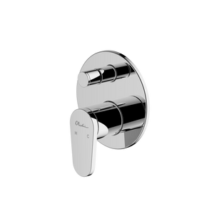 London Wall Mixer With Diverter Chrome - Chrome