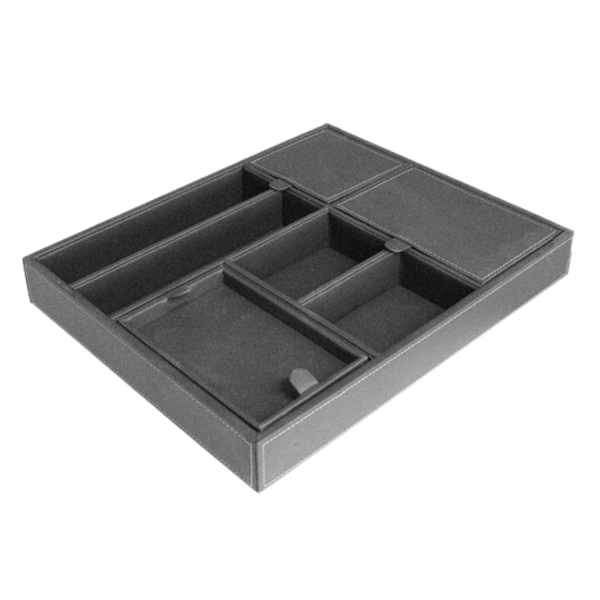 Large Leatherette Drawer Organiser