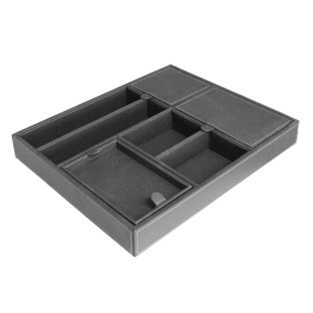 Large Leatherette Drawer Organiser