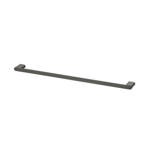 Madrid Single Towel Rail 650mm Gunmetal - Gunmetal