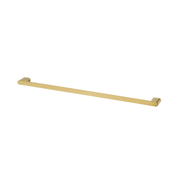 Madrid Single Towel Rail 650mm Classic Gold