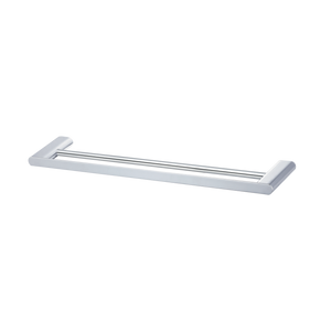 Madrid Double Towel Rail 650mm Chrome - Chrome