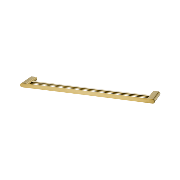 Madrid Double Towel Rail 650mm Classic Gold