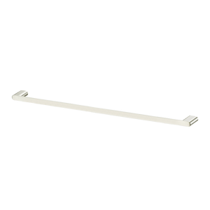 Madrid Single Towel Rail 800mm Brushed Nickel - Brushed Nickel