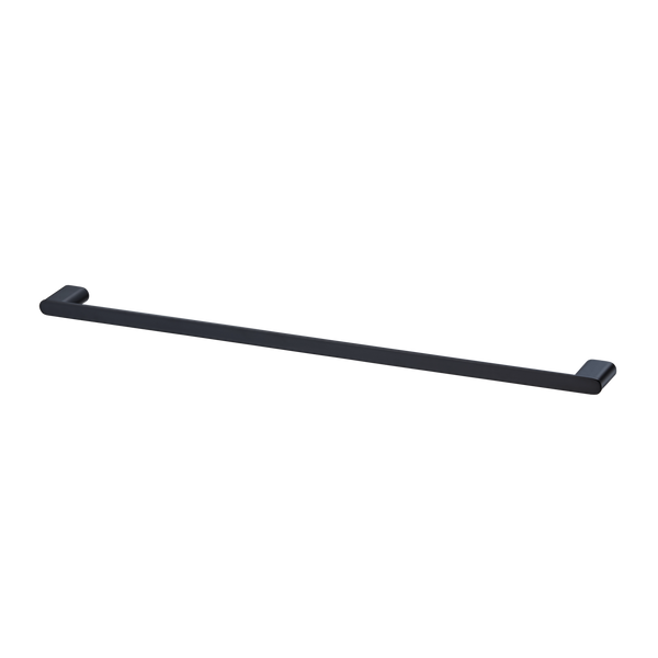 Madrid Single Towel Rail 800mm Matte Black