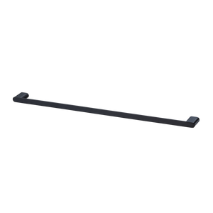 Madrid Single Towel Rail 800mm Matte Black - Matte Black
