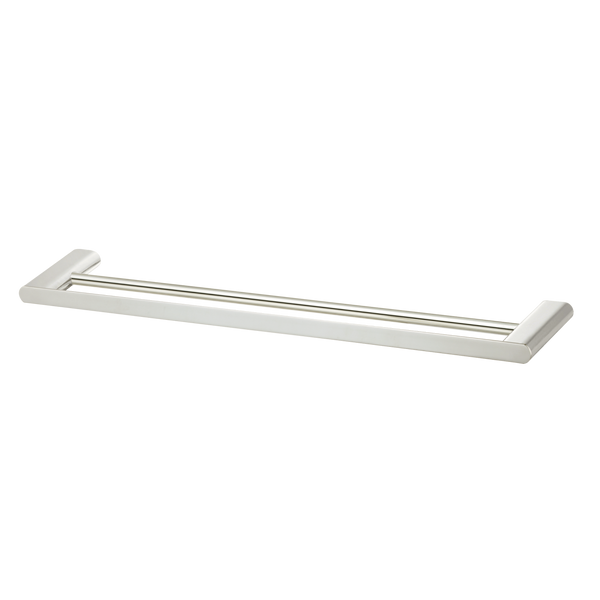 Madrid Double Towel Rail 800mm Brushed Nickel