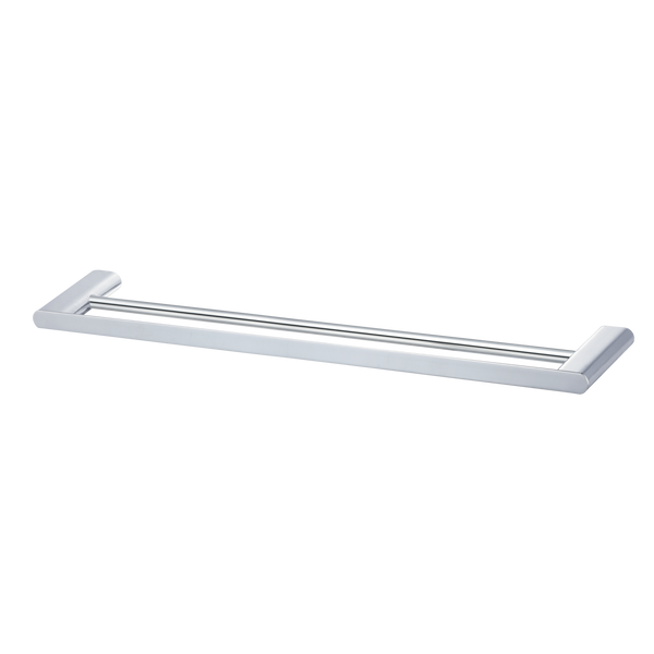 Madrid Double Towel Rail 800mm Chrome