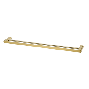 Madrid Double Towel Rail 800mm Classic Gold - Classic Gold