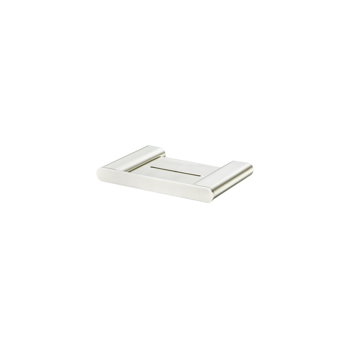 Madrid Soap Holder With Shelf Brushed Nickel