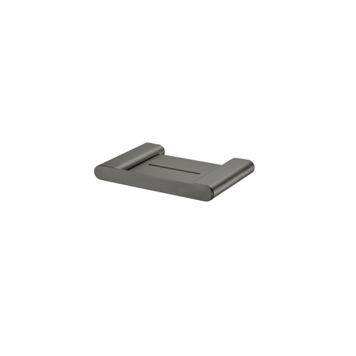 Madrid Soap Holder With Shelf Gunmetal