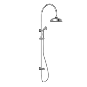 York Twin Shower with Metal Hand Shower Chrome - Chrome