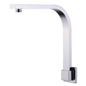 Monaco Raised Wall Mounted Shower Arm Chrome - Chrome