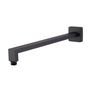 Monaco Wall Mounted Shower Arm Matte Black - Matte Black