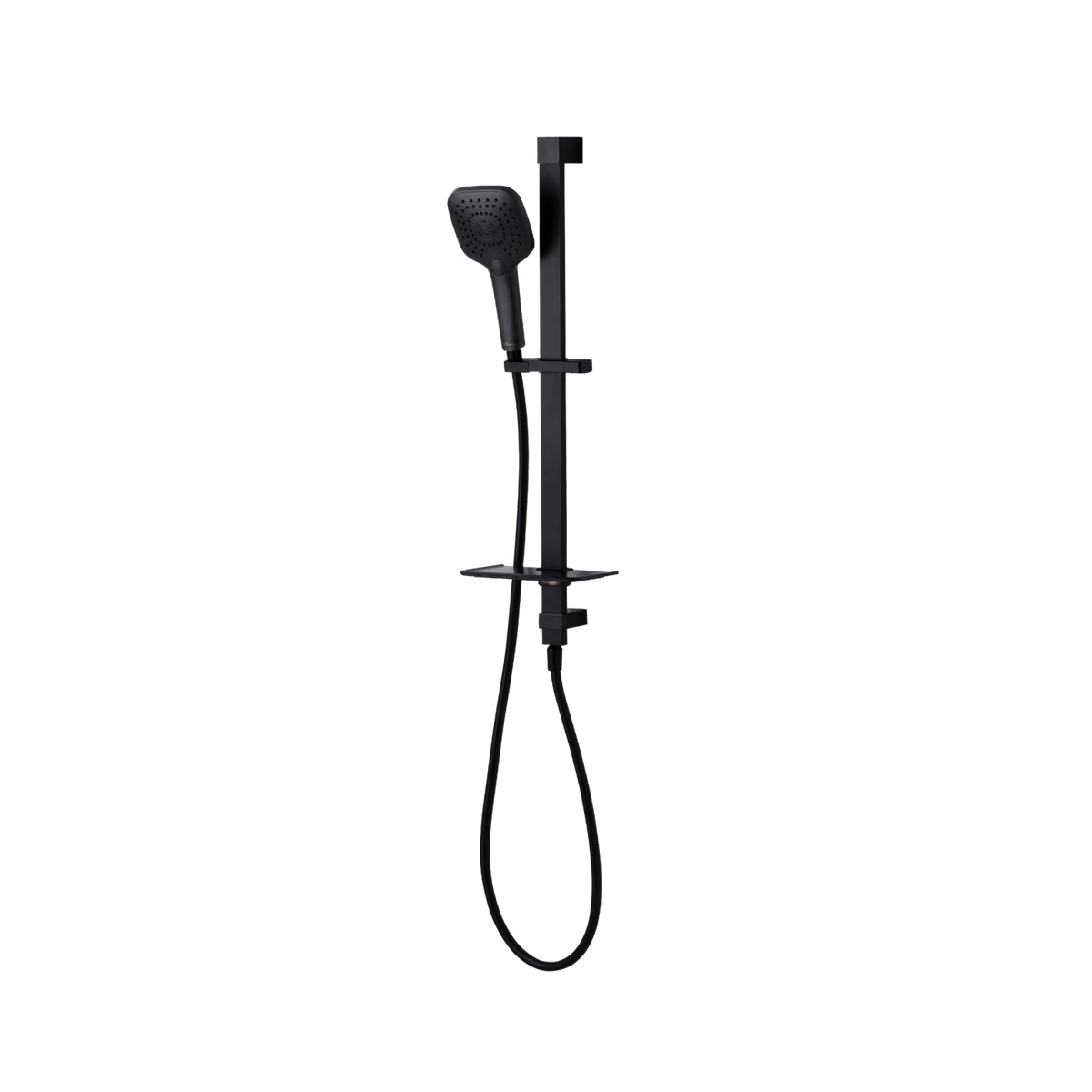 Monaco Hand Shower With Rail Matte Black