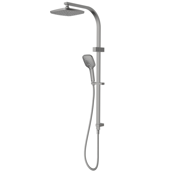 Monaco Dual Shower Set Brushed Nickel