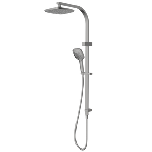 Monaco Dual Shower Set Brushed Nickel - Brushed Nickel