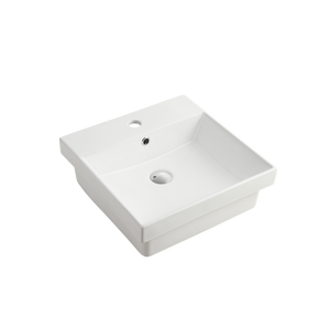 Munich Inset Basin White - White