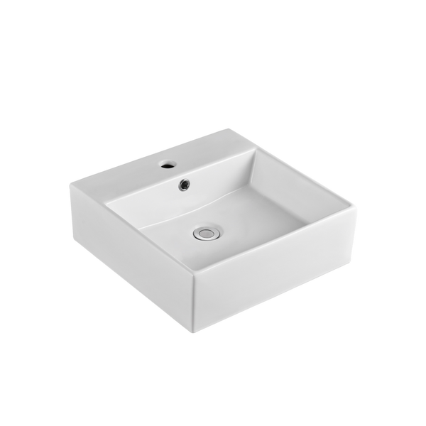 Munich Wall Hung Basin White