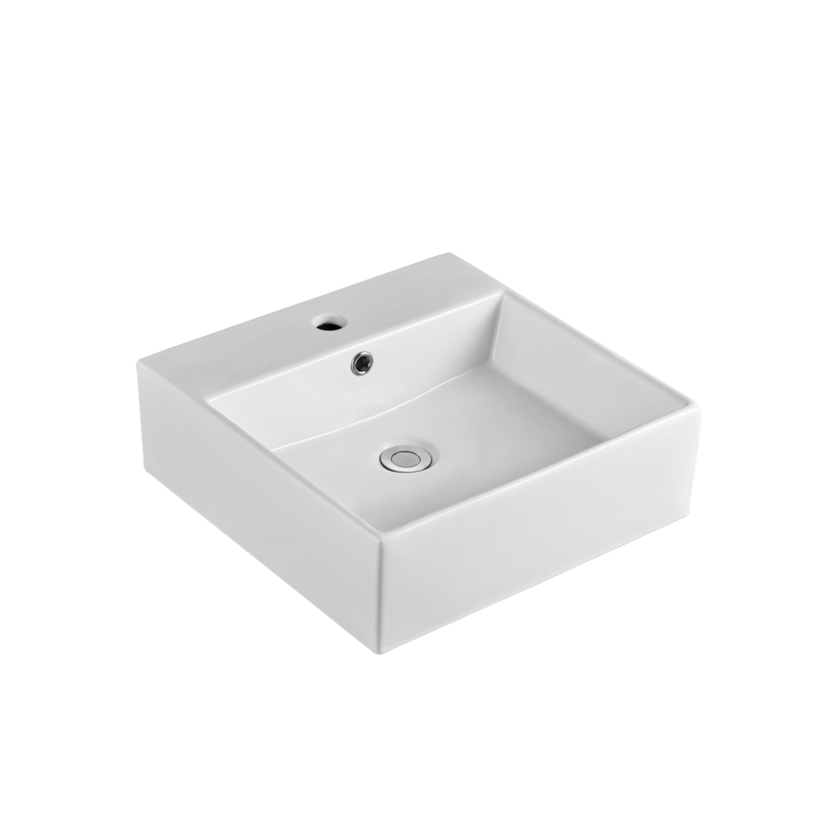 Munich Wall Hung Basin White