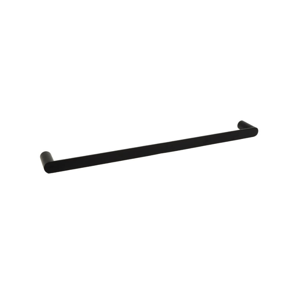Ascari Matte Black 600 Single Towel Rail
