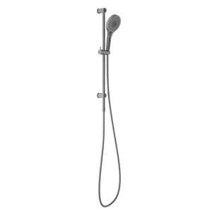 Mecca Rail Shower With Opal Shower Brushed Gunmetal - Gunmetal