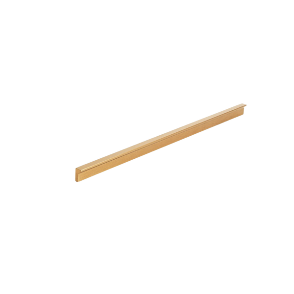 Momo Angle Pull Handle 192mm Brushed Dark Brass